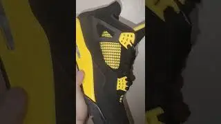 JORDAN 4 YELLOW THUNDER ⚡⚡ #шорты #подписка #jordan4 #короткоевидео #вирусный #клипы #latto #коро...