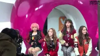 130103 Mnet wide open studio SNSD arrival