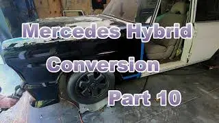 1967 Mercedes Body Swap to 2007 Toyota Prius - Making Custom Hybrid Heckflosse W110 - Part 10