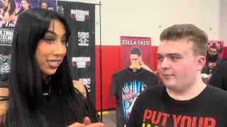 Outside the￼ ring ￼ with impressive Indi Hartwell ￼ episode 102 ￼￼