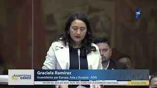Asambleísta Graciela Ramírez - Sesión 064 - Cambio del orden del día