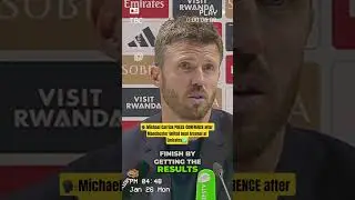 🗣Michael Carrick PRESS-CONFRENCE after Manchester United beat Arsenal at Emirates✅️ #mufc