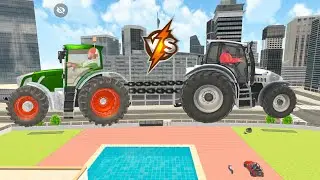 Franklin Tractor Vs Jack Tractor Two Chin | Indian Theft Auto | Alag Gamerz 