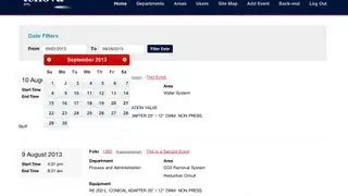 Custom intranet app for event logging and records management using ProcessWire CMS