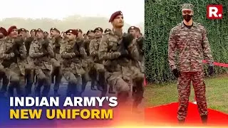 Army Day 2022: Indian Army Gives First Public View Of New Uniform With Digital Camouflage