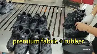 Demei Shoes makes great shoes! Selected fabric + rubber, comfortable, durable & no blisters, per