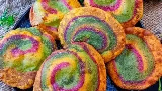 Bacchon ke liye banae healthy Puri//सब्जी से बनाएं बहुत ही स्वादिष्टपुरी