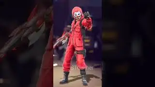 Red Criminal On Fire 🔥🥶 || FF new Emote Edit 🤩