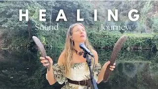 Organic Sound To Calm The Mind & Release Tension | Powerful Voice, Shamanic Drum, Tibetan Bowl