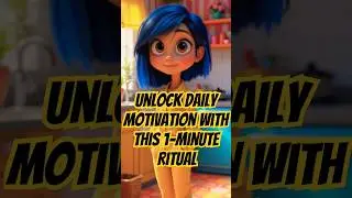 Unlock Daily Motivation with This 1-Minute Ritual 💥 | #shorts