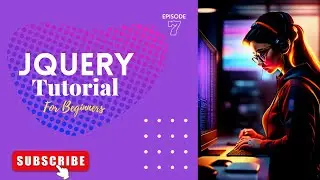jQuery Tutorial For Beginners  #7 -jQuery callback function