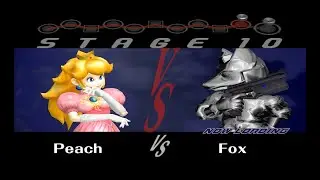 Super Smash Bros. Melee: Akaneia Build [v1.0/DOLPHIN]: Classic/Adventure Modes as Peach [Hard Diff]