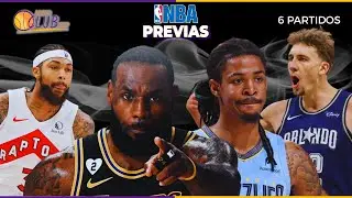 PREVIAS partidos NBA | 18.01.2026 | #87 ¡LAKERS en CRISIS! ¿ÚLTIMO BAILE de MORANT con GRIZZLIES?