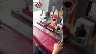Double Head Foot Pedal High Frequency Welding Machine | Industrial HF Welder in Action.#pvcwelding