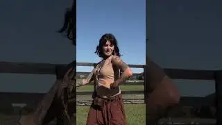 Drum Circle with flutist, dancer, and horse to benefit Wild Horse Rescue Center #shorts