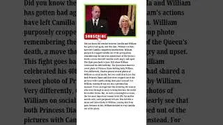 Did You Know? Tension Between Queen Camilla and Prince William Has Flared Up Again #PrinceWilliam