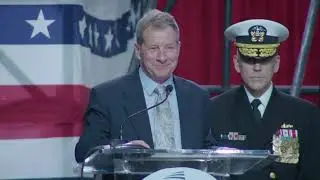 Austal USA - USNS Billy Frank Jr (T-ATS 11) Ship Christening