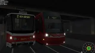 PODVEČERNÍ VÝJEZD NA LINKU 2 | Škoda 30T | Simt Simulator