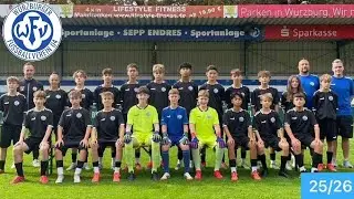 Würzburger FV vs. Würzburger Kickers | U14 Förderliga Bayern am 20.9.2025