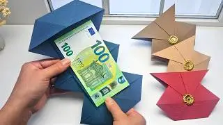 Origami Play》Easy & Simple Way to Make a 'Lucky Money Envelope' with Just One Sheet of Paper