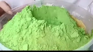 Heavy Matcha and Buckwheat Freezer Frost Ice Eating asmr 🧊😋Satisfying Show #frezzerfrost #asmreating