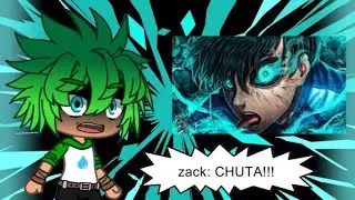 Zack reagindo ao rap do Itoshi Rin do @AniRap absoluta destrui&ccedil;&atilde;o (blue lock)