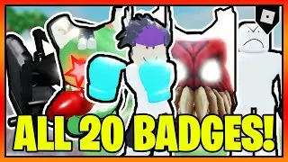 How to get ALL 20 BADGES + SKINS/MORPHS in FNF & MOD ANIMATIONS || Roblox
