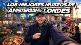We visited the best museums in Amsterdam and London! 🇳🇱🇬🇧