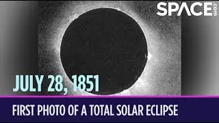 OTD in Space &ndash; July 28: First Photo of a Total Solar Eclipse