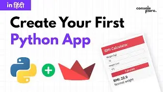 Your First Python App | BMI Calculator | Streamlit