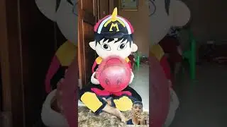 Boboboi tiup balon