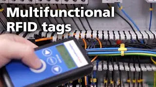RFID tracking through cable ties with integrated tag (EN)