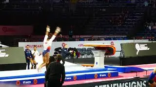 M&eacute;lanie De Jesus Dos Santos - Qualif saut Stuttgart 2019