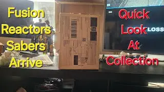 Fusion Reactors Arrive + quick look at collection