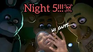 First YouTuber to beat it first try...!?#fivenightsatfreddys1#episod5#first#kingjunior#horrorgaming 