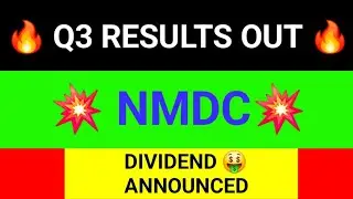 Nmdc Q4 Results 2025 | Nmdc Results Today | Nmdc Share latest news | Nmdc dividend 2025