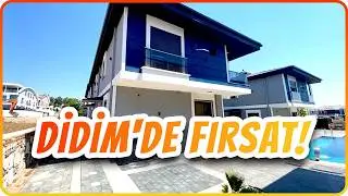 DİDİM'DE FIRSAT! M&uuml;stakil Girişli & Bah&ccedil;eli 3+1 Villa Tadında Daire | Havuzlu Site