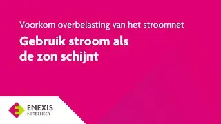 Waarom stroom verbruiken als de zon schijnt helpt om de kans op stroomuitval te verkleinen