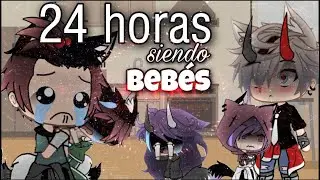 24 horas siendo bebés + Nuevo integrante // Gacha Life