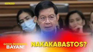 Lacson, nabastos sa report ng Senate minority group sa flood control scam | Good Morning Bayan