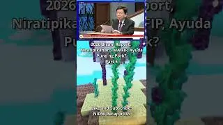 2026 Bicam Report, Niratipikahan   MAIFIP, Ayuda   Puno ng Pork Part 5