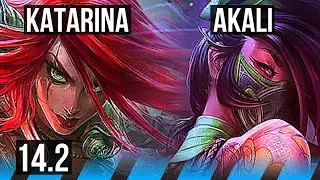 KATA vs AKALI (MID) | 500+ games, 11/4/11 | BR Master | 14.2