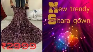 NEW TRENDY SITARA GOWN--PARTY WEAR DRESS 2020 | THE WAY TO FASHION |The Way to Fashion