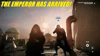 The Emperor arrives on the Battlefront! - Star Wars Battlefront 2