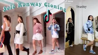 Клонируйте себя несколько раз. SOLO RUNWAY [Ходьба &mdash; Мэри Мэри] | Учебник по переходу в TikTok