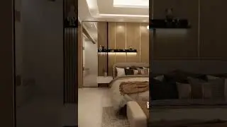 3 Bhk Bedroom Design | Hyderabad | #shorts #luxuryhomes #bedroom #3bhk #interiordesign