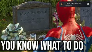 You Know What To Do Trophy (As Peter, Visit Aunt May's Grave) - Marvel's Spider-Man 2