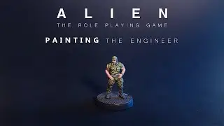 Painting the Ship's Engineer | Alien RPG Evolved Edition (Rapture Protocol)