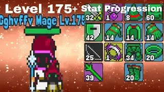Level 175 + Stat Progression