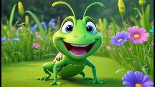 Naughty Grasshopper Jumped Out of Line | Nursery Rhymes for Kids & Baby Songs